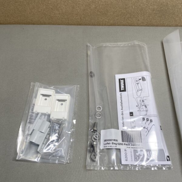 Thule Omnistor 6300 4m Markise Weiß Tuch Mystic Gray incl. Zubehör