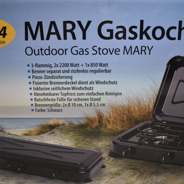 Camp4 Gaskocher Mary 3-flammig