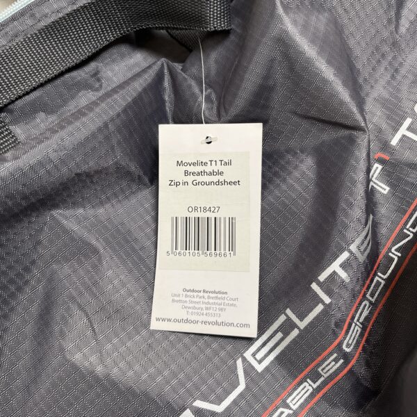 Outdoor Revolution Movelite T1 Tail Breathable Ground Sheet