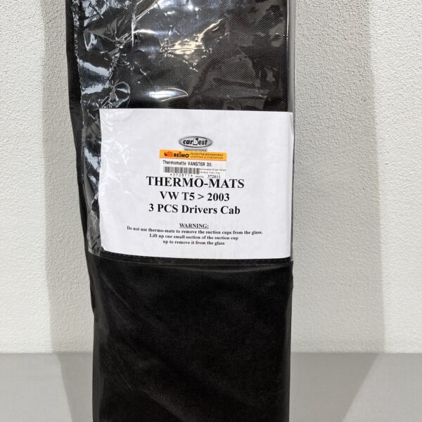 Carbest Vanster Thermomatte 3 tlg. VW T5 > 2003 mit Saugnäpfen