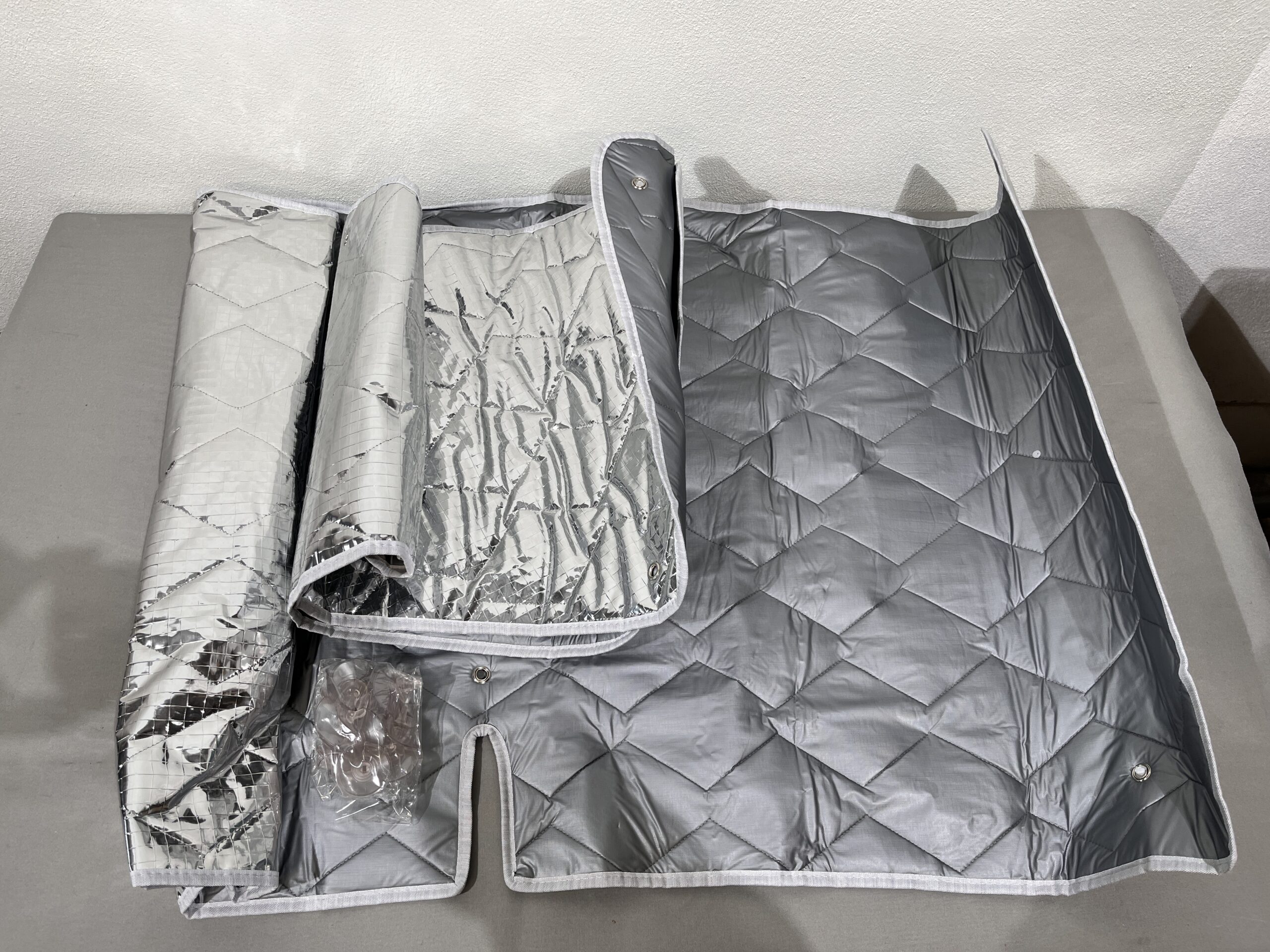 Carbest Vanster Thermomatte 3 tlg. VW T5 > 2003 mit Saugnäpfen