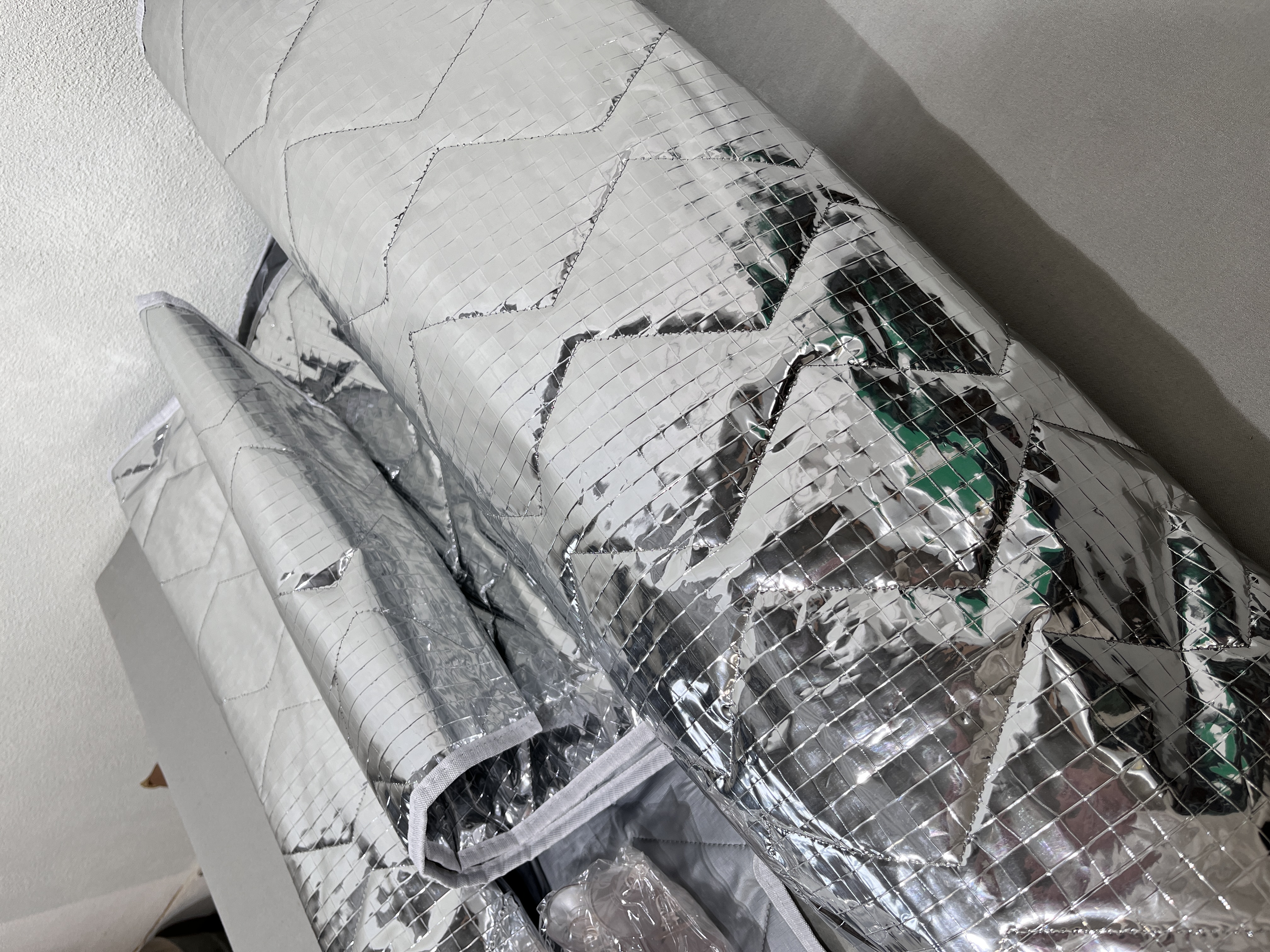 Carbest Vanster Thermomatte 3 tlg. VW T5 > 2003 mit Saugnäpfen