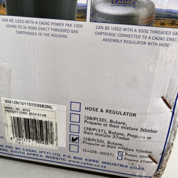 Cadac Carri Chef 2 Braai Grill/Pot Combo 13B7P(50) 50mbar