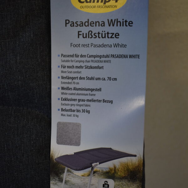 Camp 4 Beinauflage / Fußstütze für Pasadena White