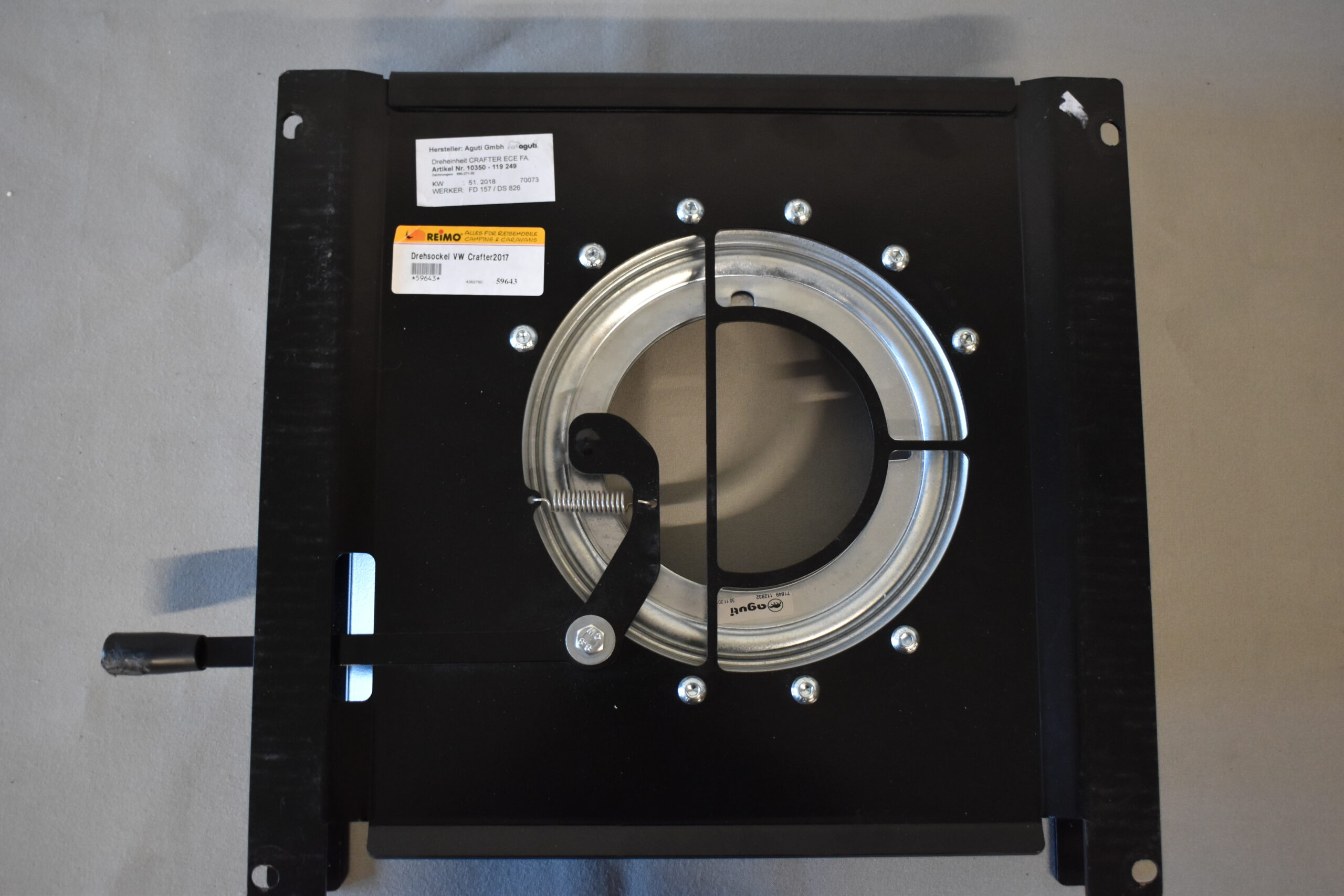 Drehkonsole VW Crafter 2017