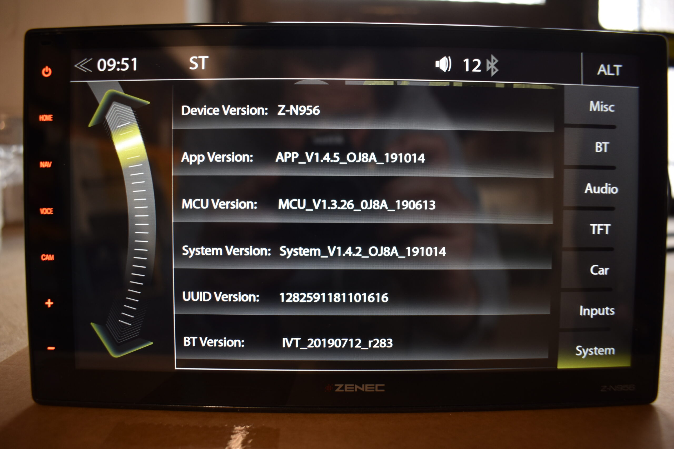 Zenec Z-N956 EHG Navigationsgerät