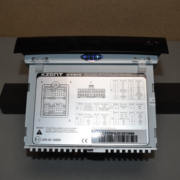 Zenec X-F270 Navigationsgerät