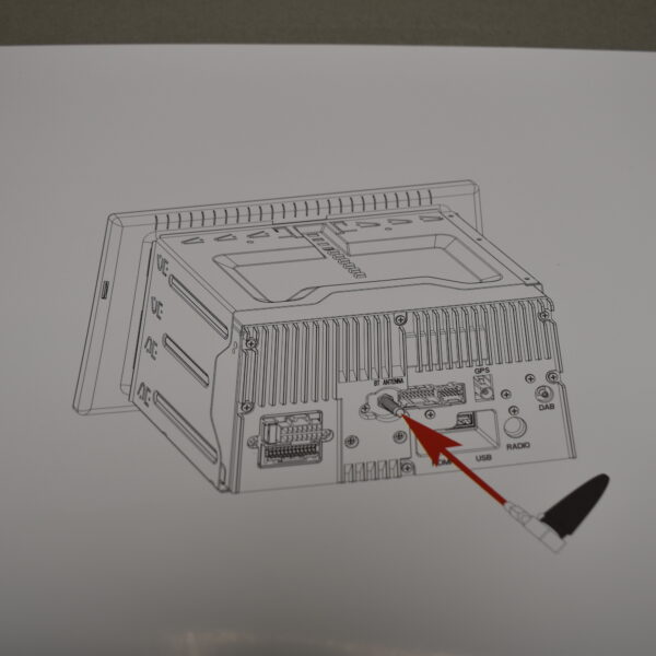 Zenec X-F270 Navigationsgerät