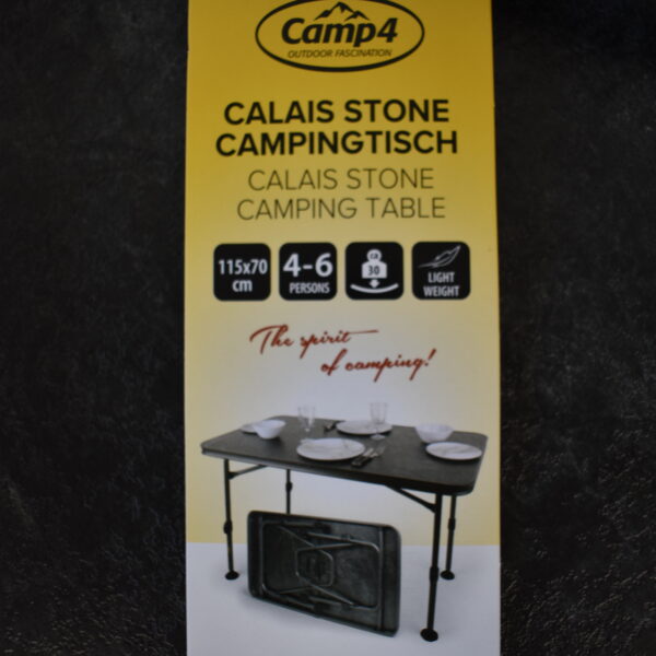 Camp 4 Calais Stone Campingtisch 115 x 70 cm