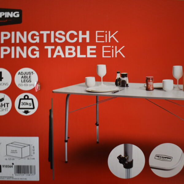 MC Camping Campingtisch 120 x 60 cm