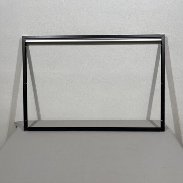 Innenrahmen Verdunklungsrollo schwarz 126,5 x 85,5