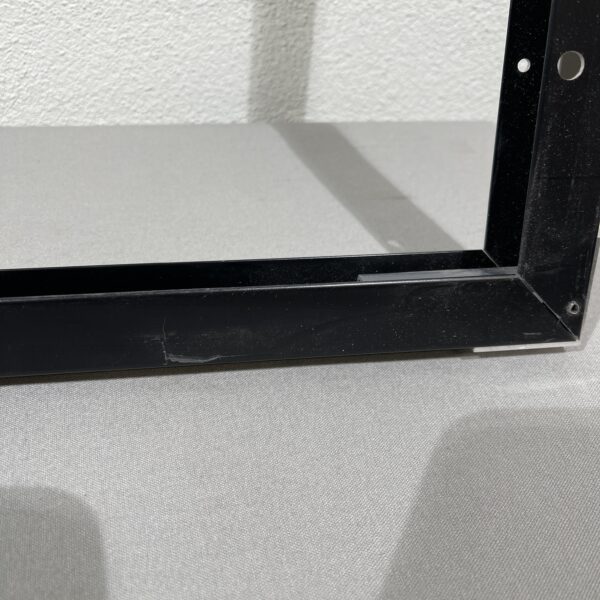 Innenrahmen Verdunklungsrollo schwarz 126,5 x 85,5