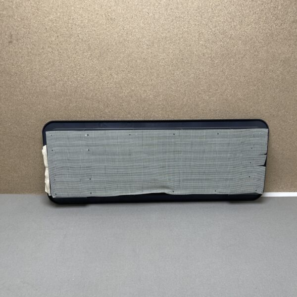 Dometic Lüftungsgitter unten L200 mit Fliegennetz, Schiebeverschluss dunkelgrau