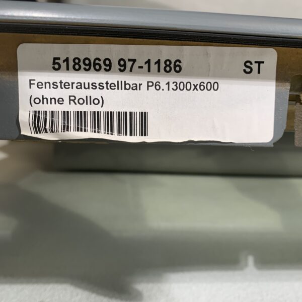 Dometic Ausstellfenster S4 grau 1300mm x 600mm