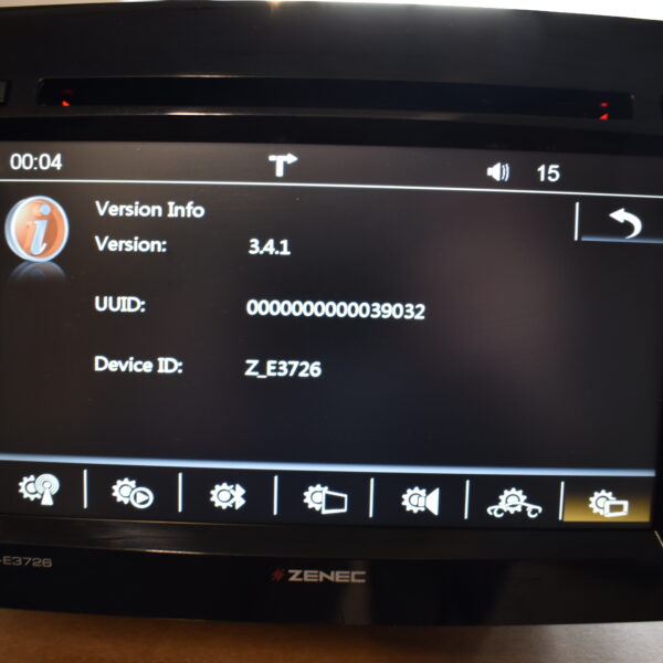 Zenec ZE 3726 MH-0-7 Navigationsgerät