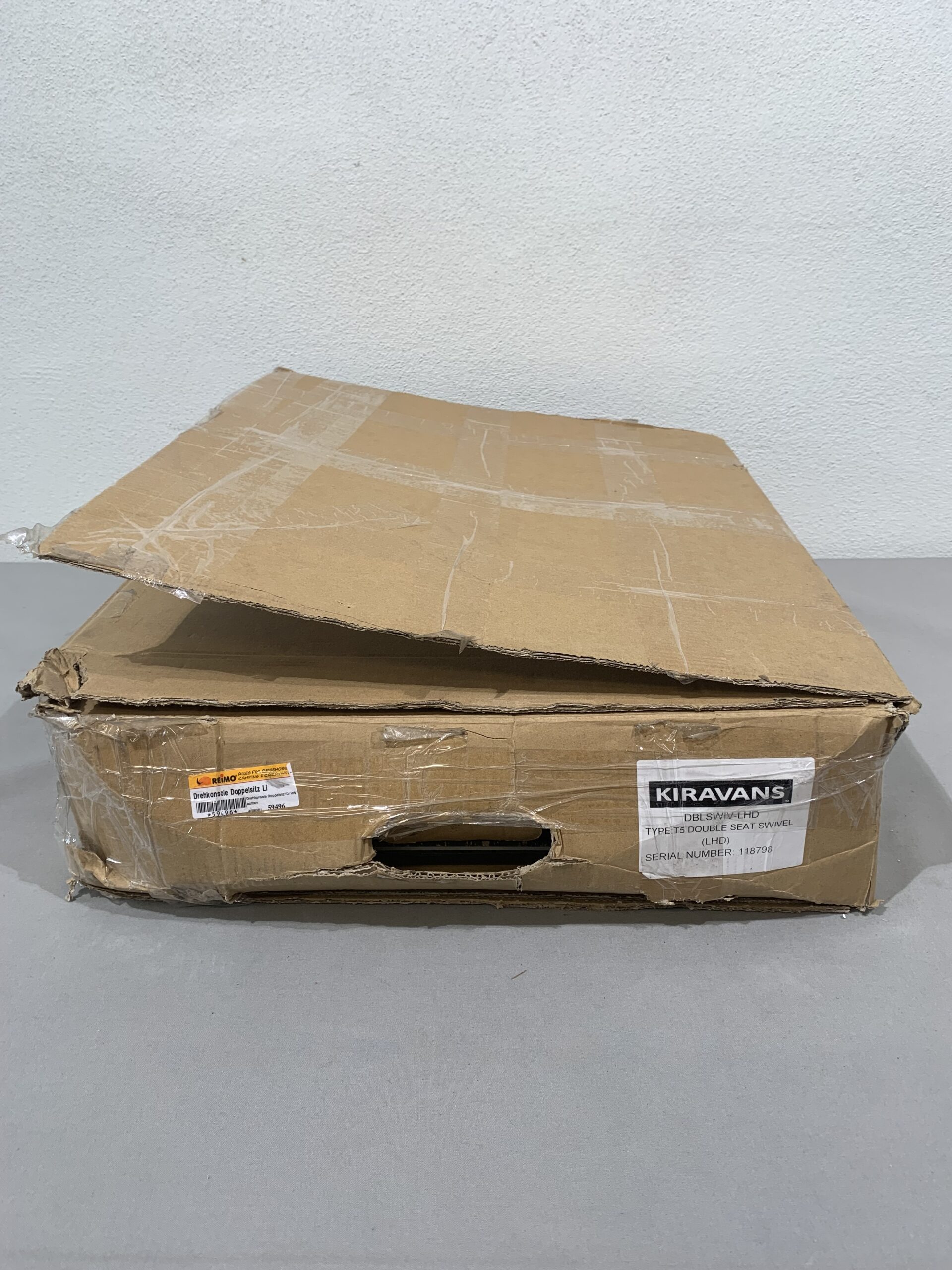 Kiravans Drehkonsole Doppelsitz-Links T5