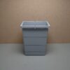 Mülleimer Wohnwagen / Wohnmobil ohne Deckel Grau ca. 29,5 x 23 x 15,5 cm