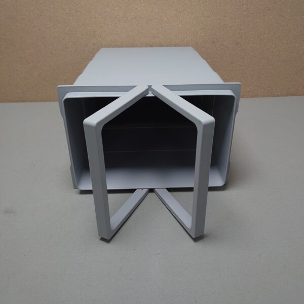 Mülleimer Wohnwagen / Wohnmobil ohne Deckel Grau ca. 29,5 x 23 x 15,5 cm