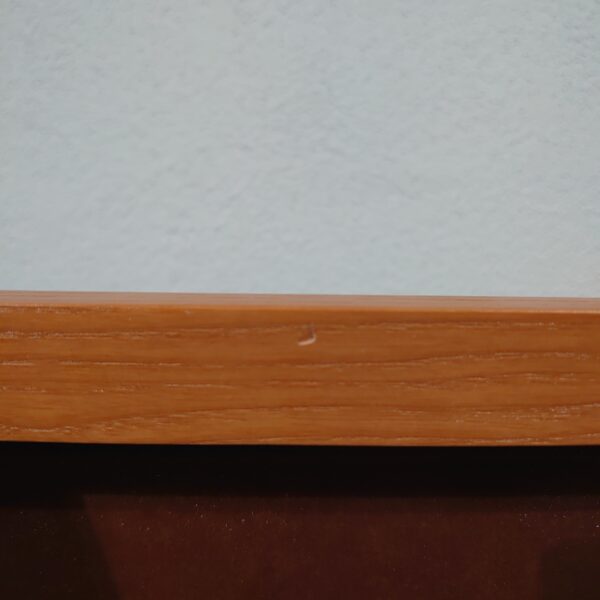 Tischplatte Wohnwagen / Wohnmobil ca. 100 x 68 cm Grau Platte / Holz-Kante