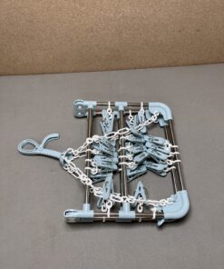 Mini Wäscheaufhängung mit Wäscheklammern klappbar ca. 49x29cm