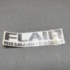 Niesmann & Bischoff Aufkleber Flair mittelgrau Oracal 951 Premium