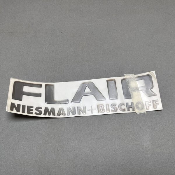 Niesmann & Bischoff Aufkleber Flair mittelgrau Oracal 951 Premium
