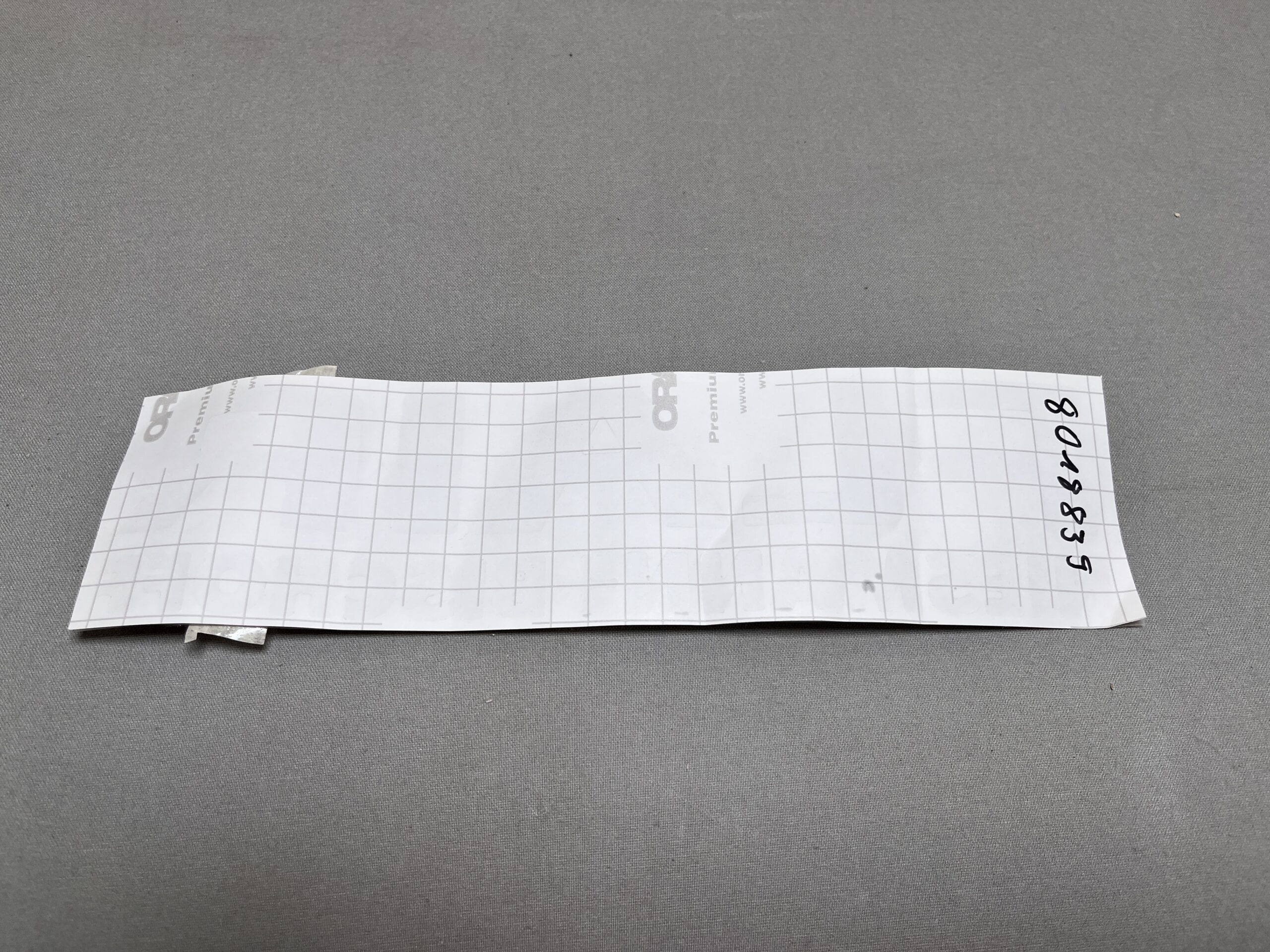 Niesmann & Bischoff Aufkleber Flair mittelgrau Oracal 951 Premium