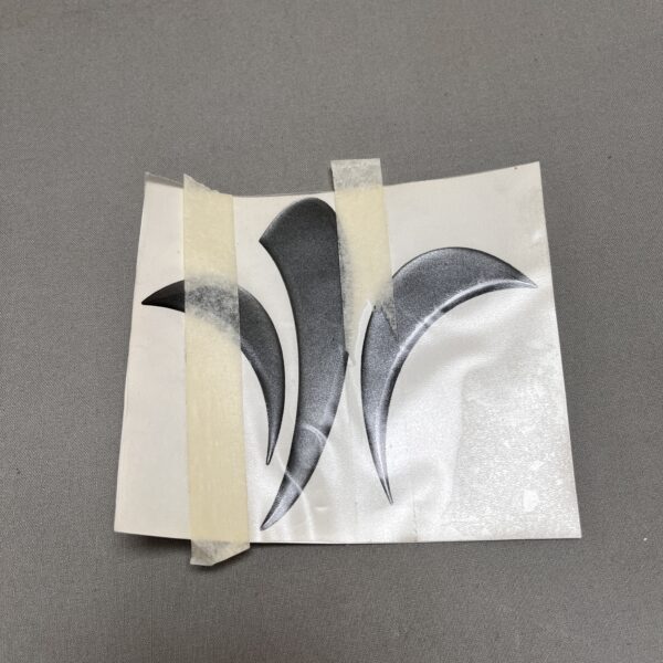 Niesmann & Bischoff Aufkleber Flair dunkelgrau Lilie Oracal 951 Premium