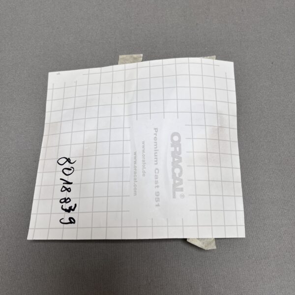 Niesmann & Bischoff Aufkleber Flair dunkelgrau Lilie Oracal 951 Premium