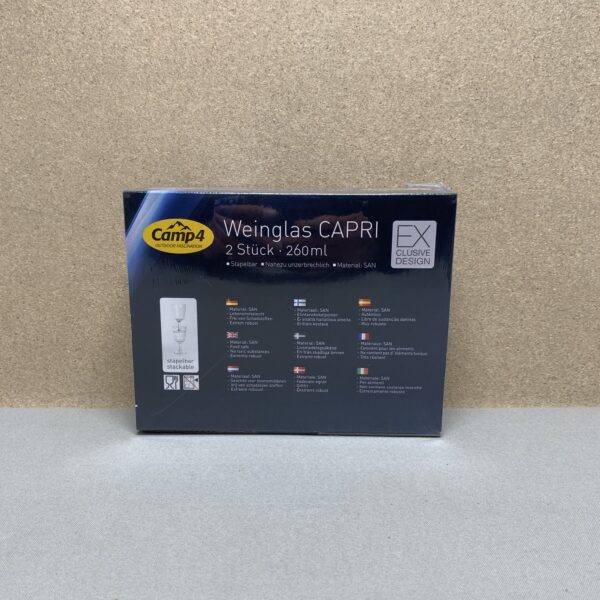 Camp 4 Weinglas Capri