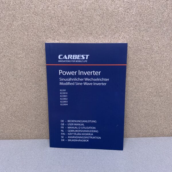 Carbest Sinus Wechselrichter