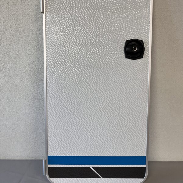 Wohnwagentür geteilt Oberteil ca. 102x54cm Hammerschlag