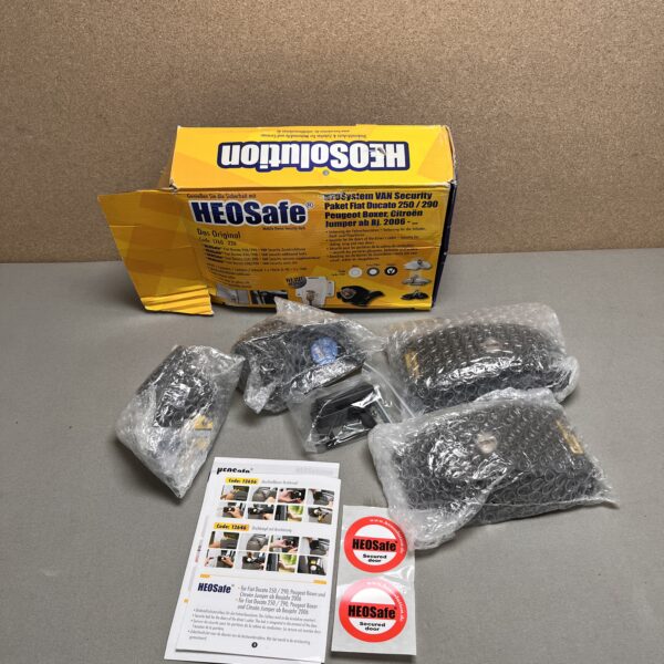 HEOsafe Van Security Paket schwarz Fiat Ducato