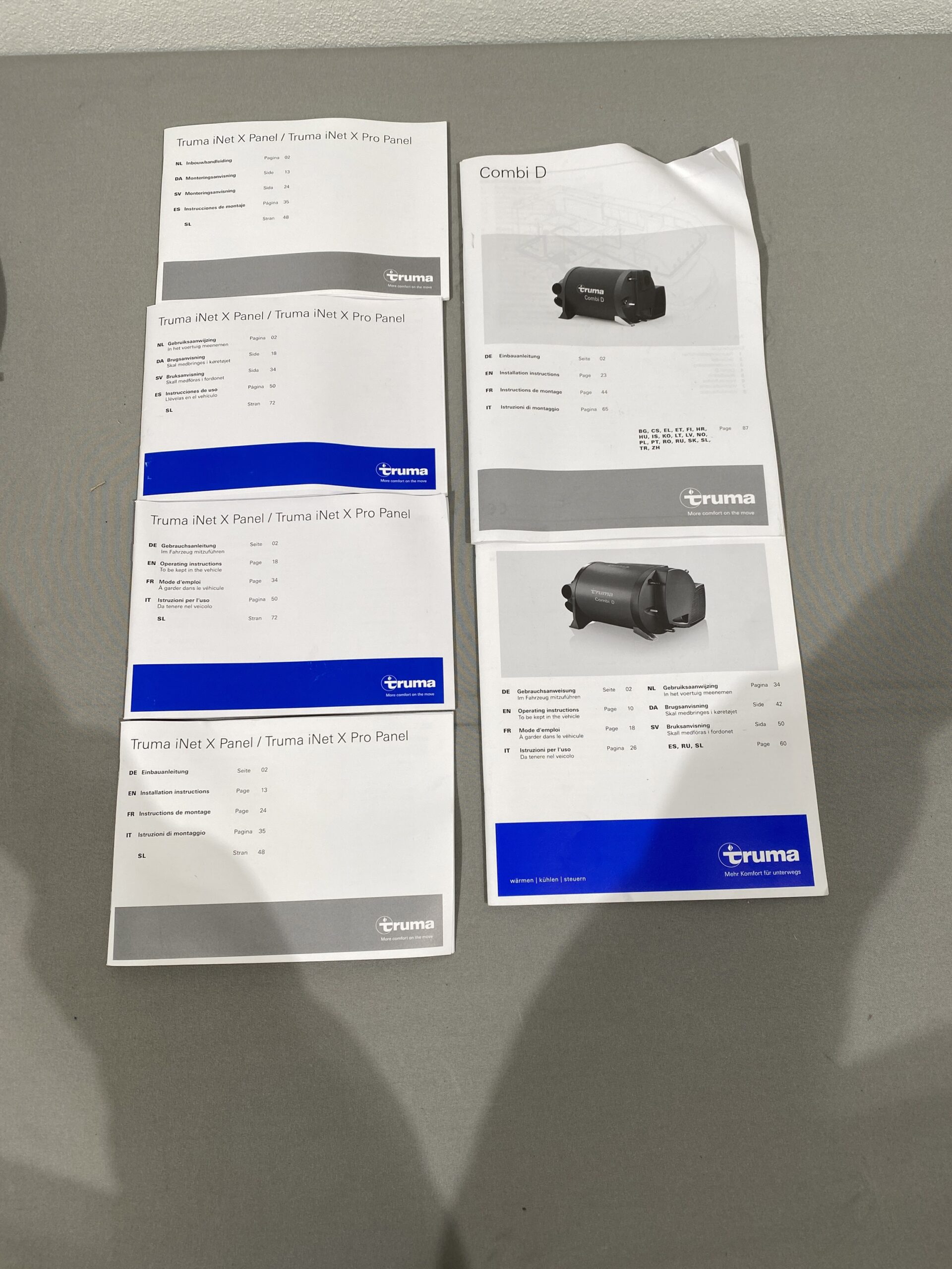 Truma Heizung Combi 6 E + i Net X Panel Version 2