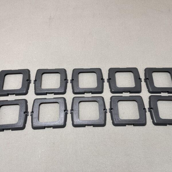 CBE Halterrahmen einfach grau 10 Stück Set