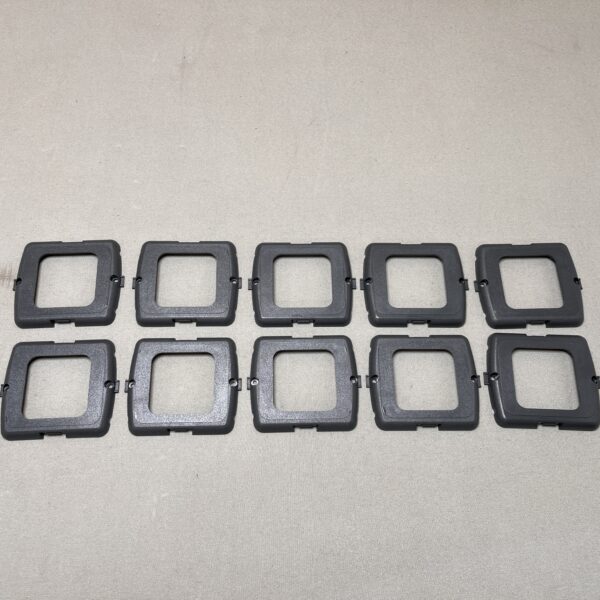 CBE Halterrahmen einfach grau 10 Stück Set