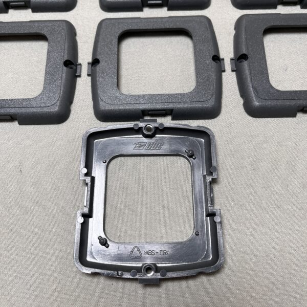 CBE Halterrahmen einfach grau 10 Stück Set