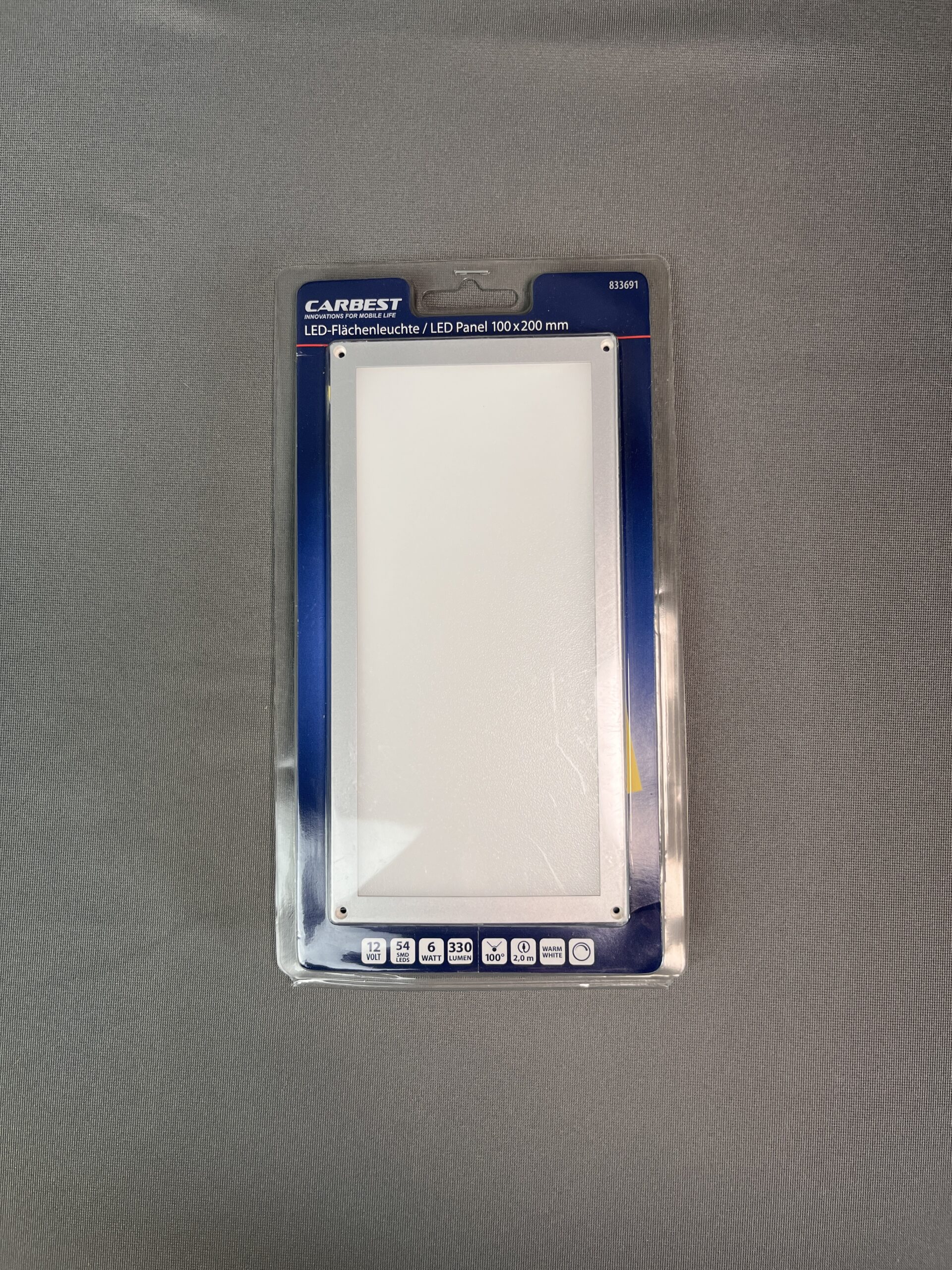 Carbest LED Flächenleuchte warmweiß