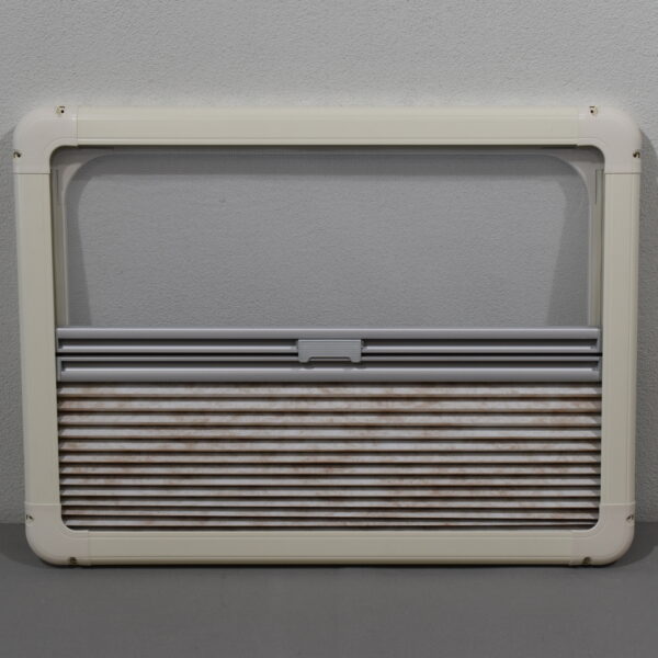 Kombi-Rollo / Komfort-Rollo  Verdunklung und Fliegenschutz 700 x 500 mm Beige