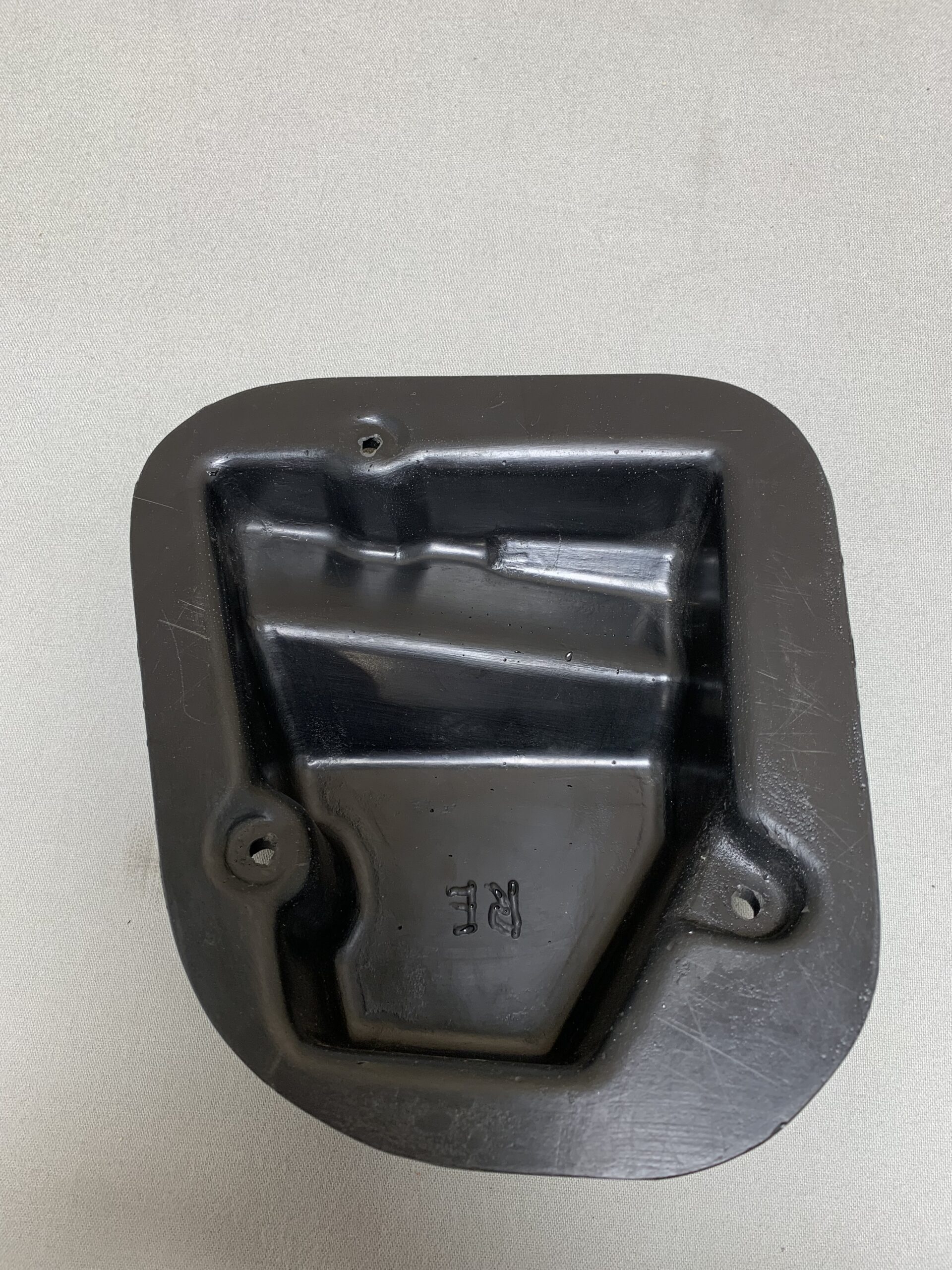 Schloss-Innenabdeckung schwarz