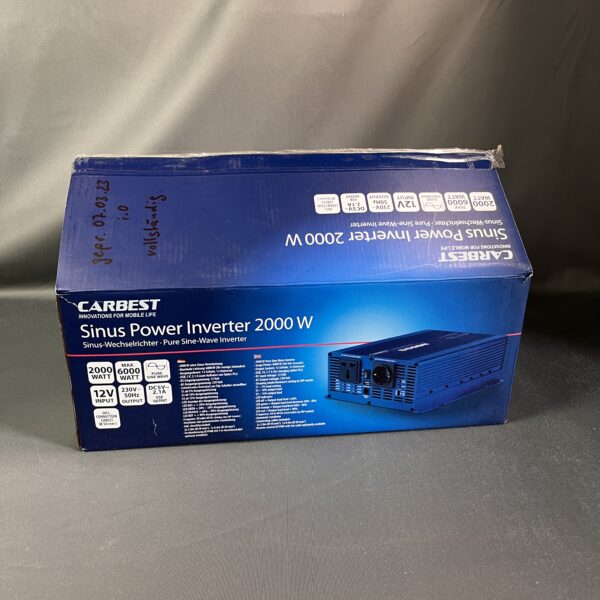 Carbest Sinus Power Inverter 2000W Wechselrichter