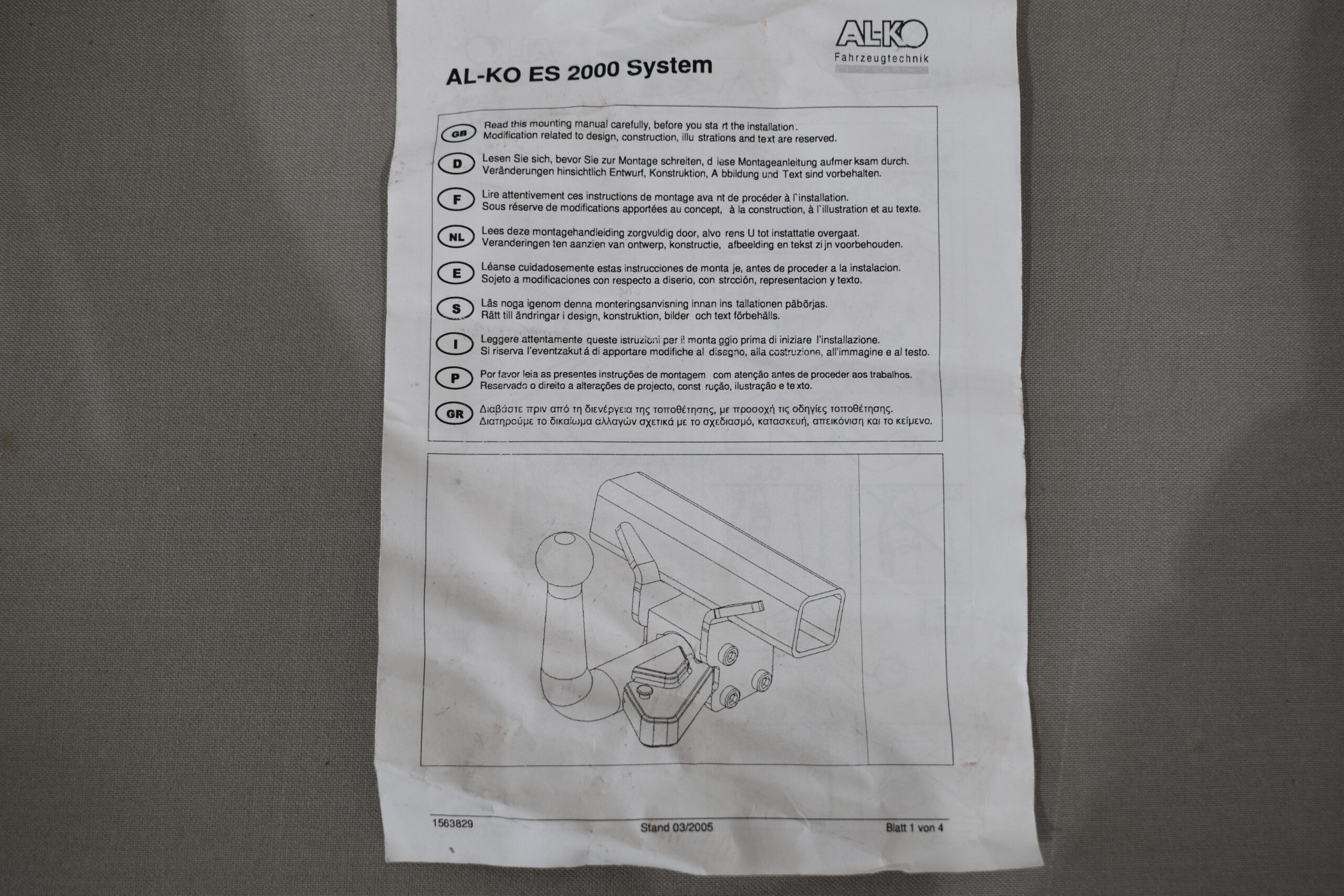 Alko Anhängerkupplung (Endstück) – Bild 7