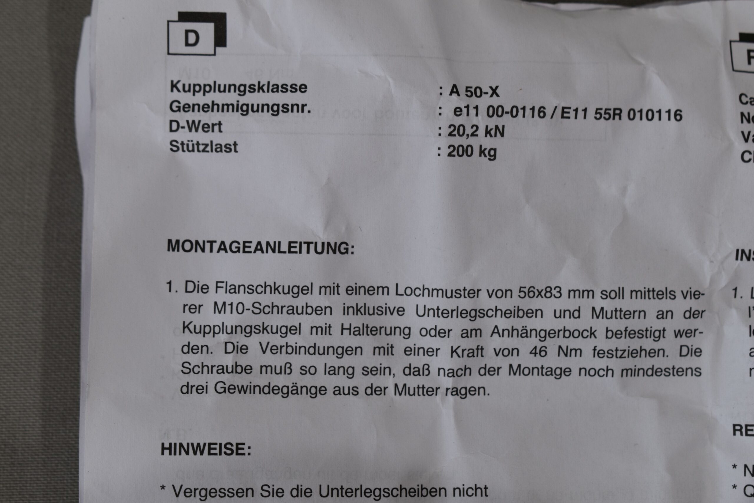 Alko Anhängerkupplung (Endstück) – Bild 8