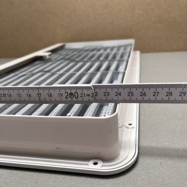 Dometic Lüftungsgitter weiß mit Abdeckung Rücksprache Daniel