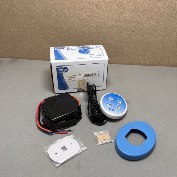Jabsco Deluxe Flush Control Kit 12v & 24v 58029-1001
