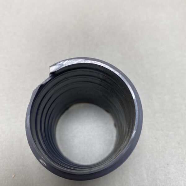 RX-PVC Schlauch mit Spirale grau Ø 40mm 25m Stück