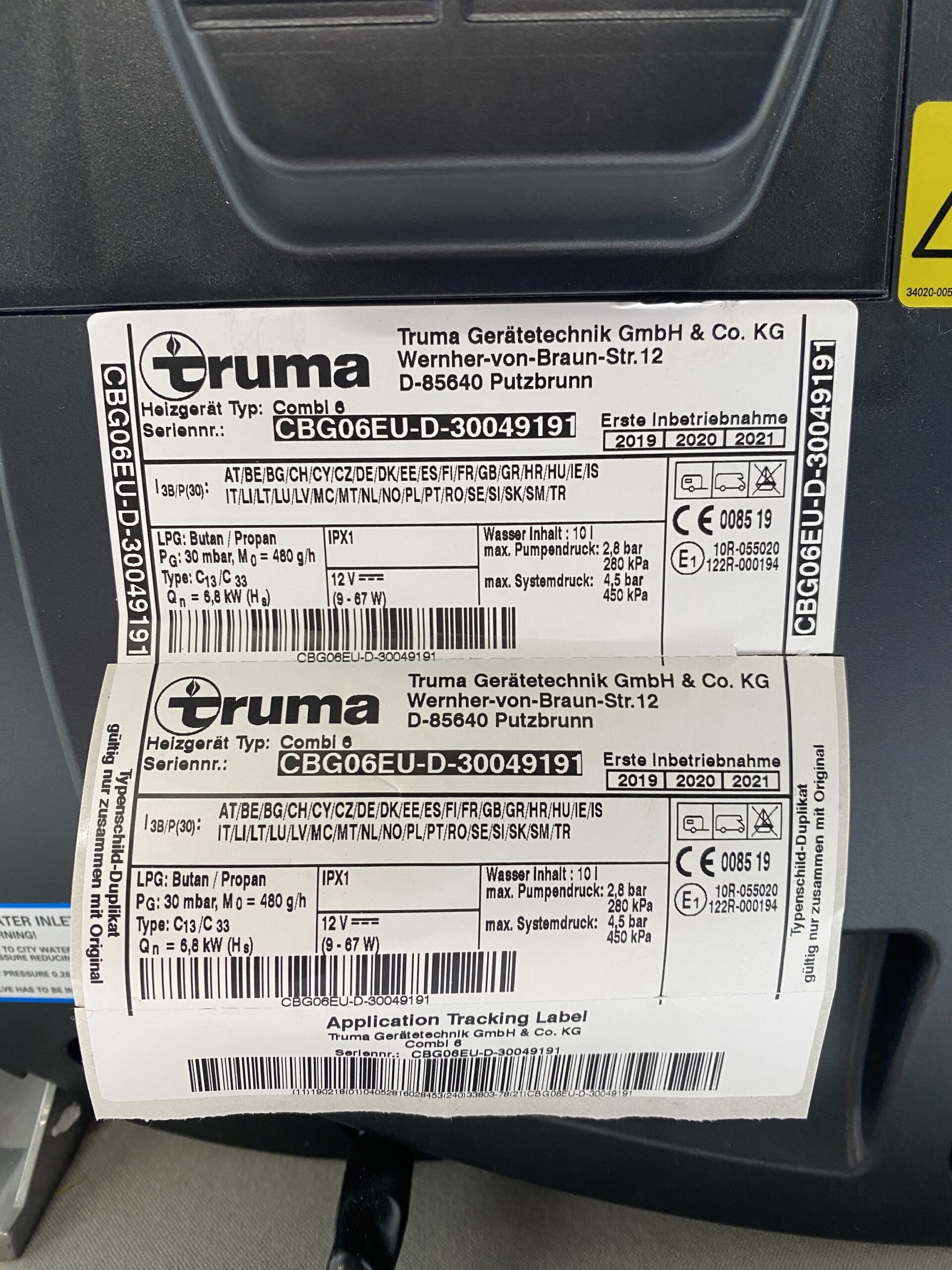 Truma Combi 6 Heizung Neu