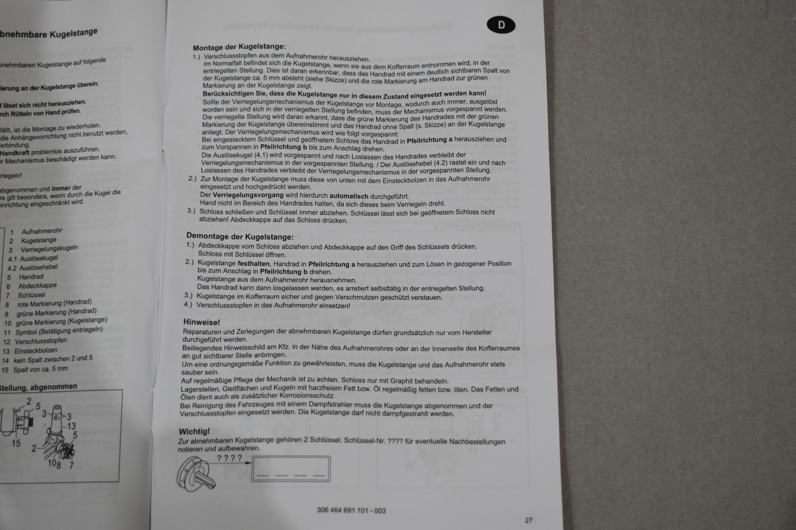 Westfalia Anhängerkupplung Fiat Ducato Code Nummer 71807381