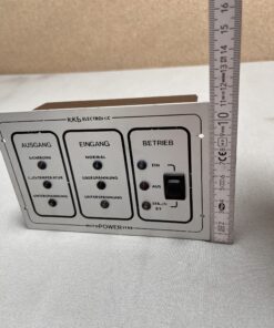 KKB Electronic Micro Power Star Bedienpaneel ca. 16x11x6,5cm