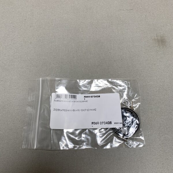 Dekorplatte/Zierkappe schwarz